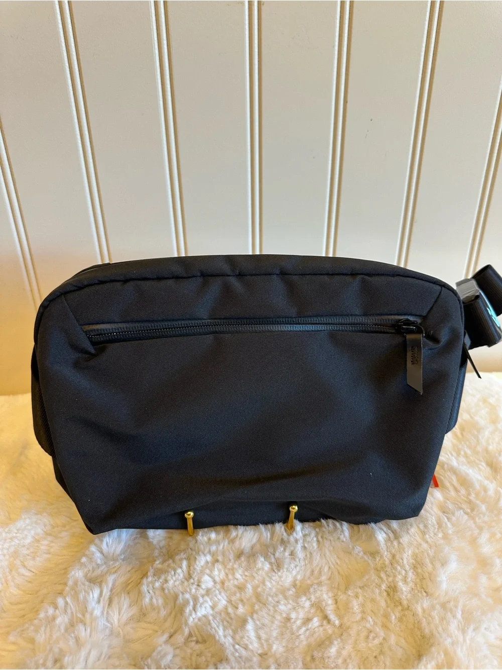 Men's Black Crossbody Organizer Pouch - Everyday Carry